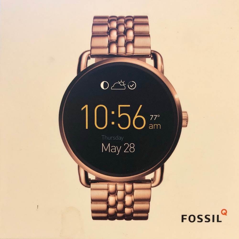 Fossil Q Wander Gen 2 Smartwatch 45mm - Rose gold